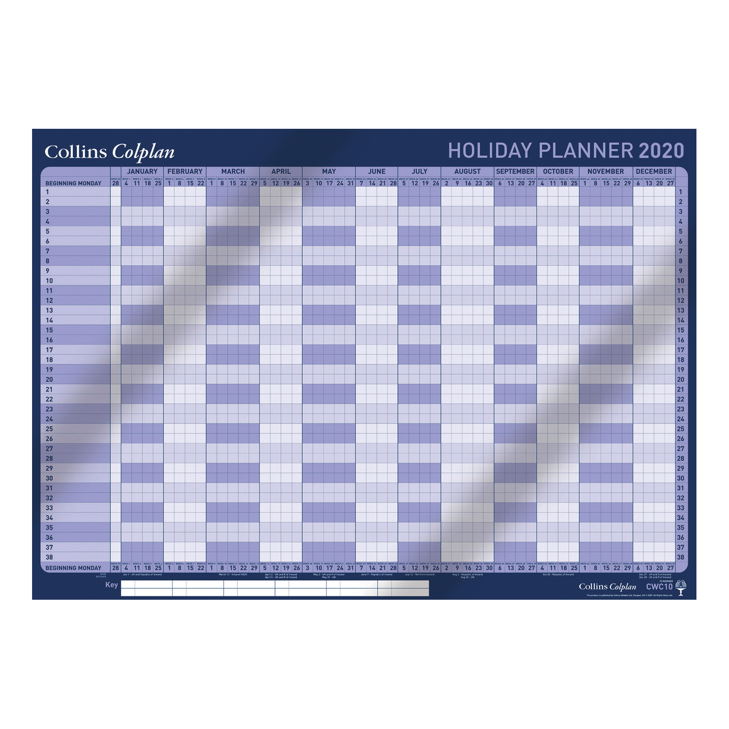 COLLINS 2020 COLPLAN HOLIDAYPLNNR