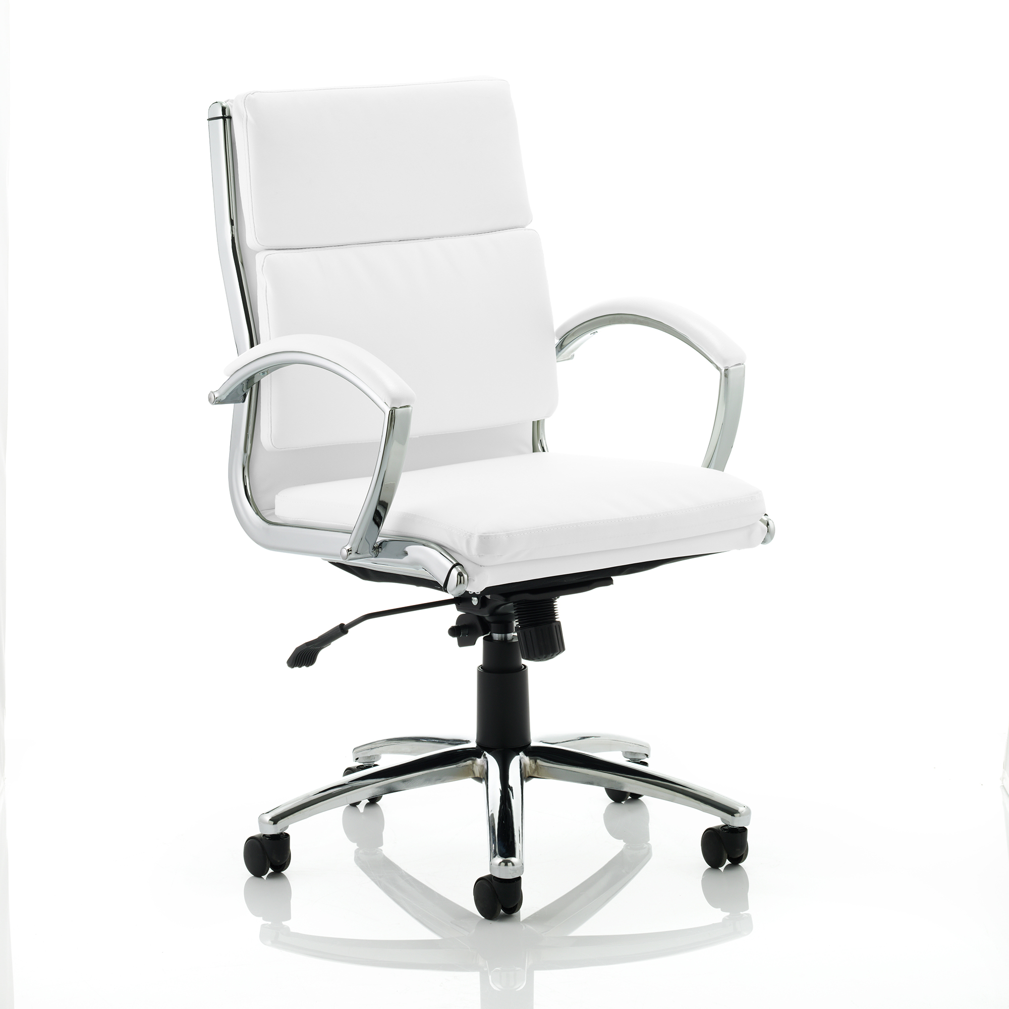 #ADROIT CLASSIC EXEC ARMS MBACK WHT