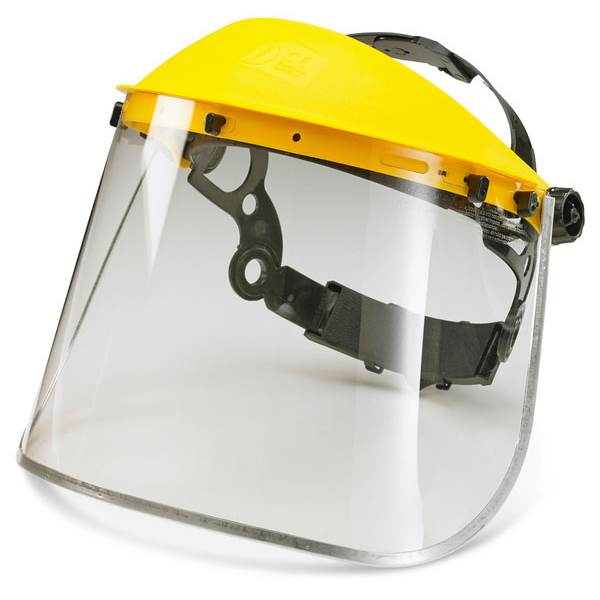 )B-BRAND METAL EDGE VISOR 8IN
