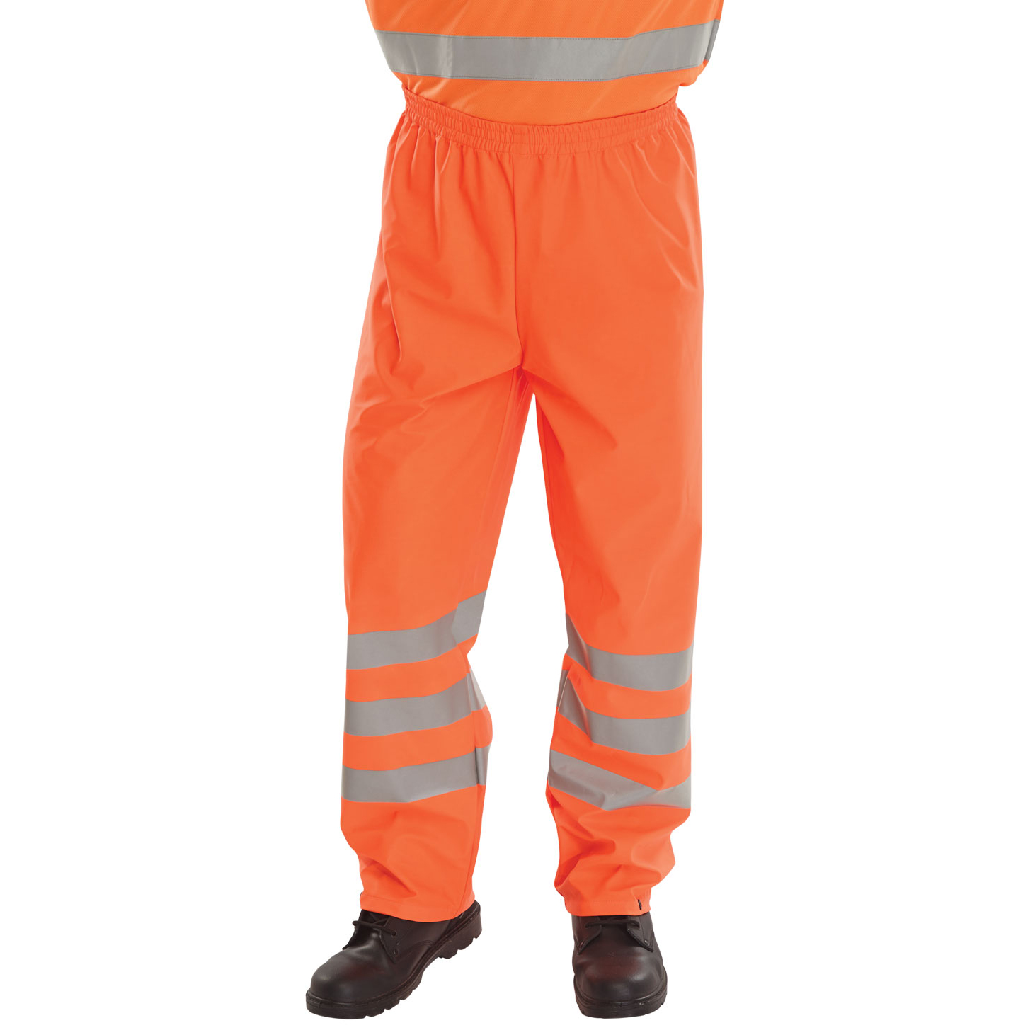 )BSEEN PU OVERTROUSER ORANGE 2XL