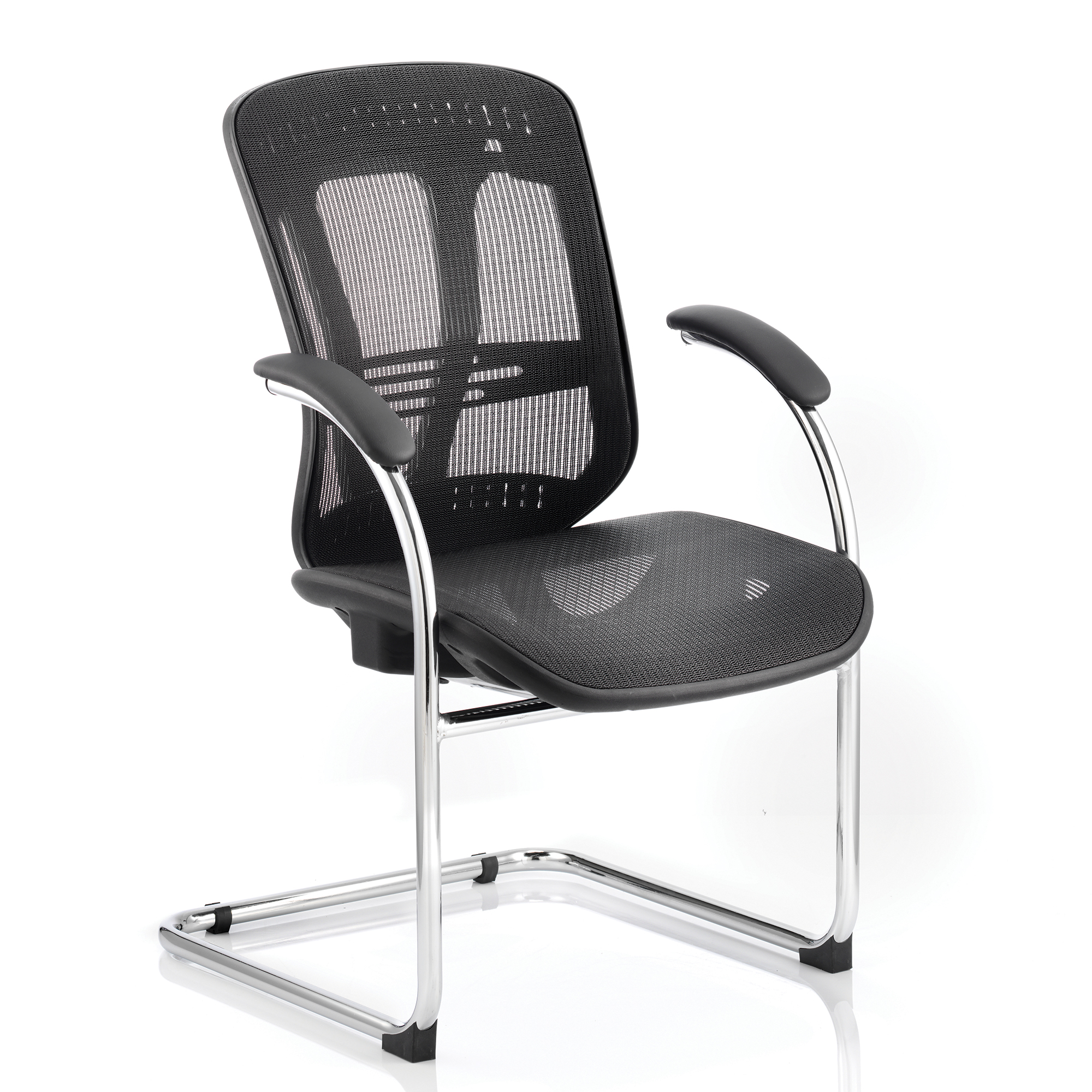 #ADROITMIRAGE CANT CHAIR ARMS BLK MESH
