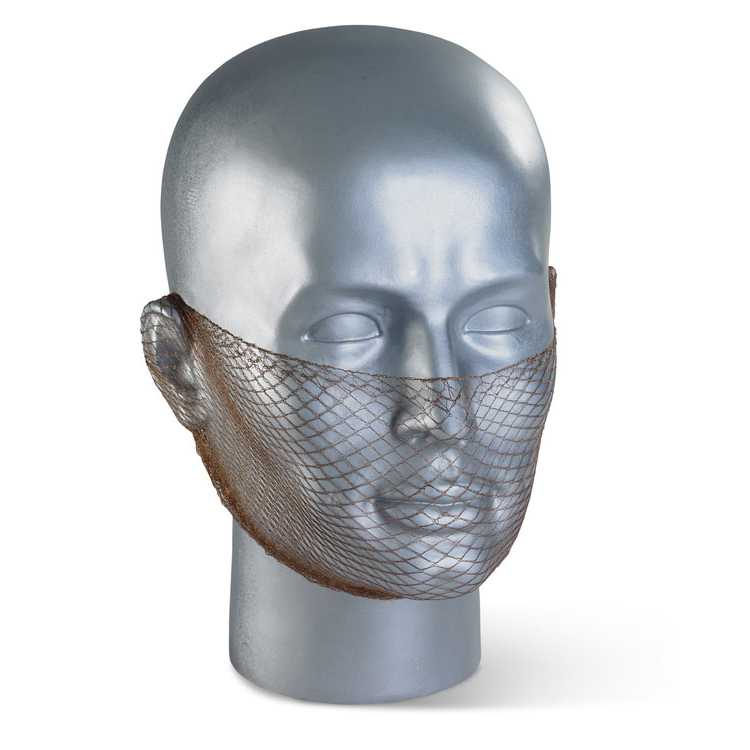 )DISPOSABLE BEARD SNOOD BROWN
