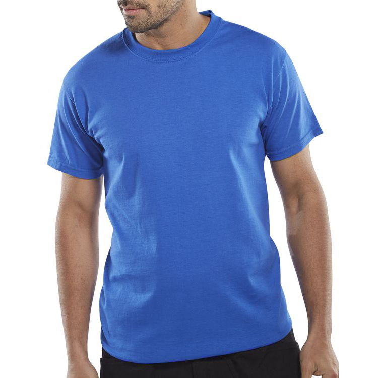 )T-SHIRT HEAVYWEIGHT 180GSM RYL BLUE XL