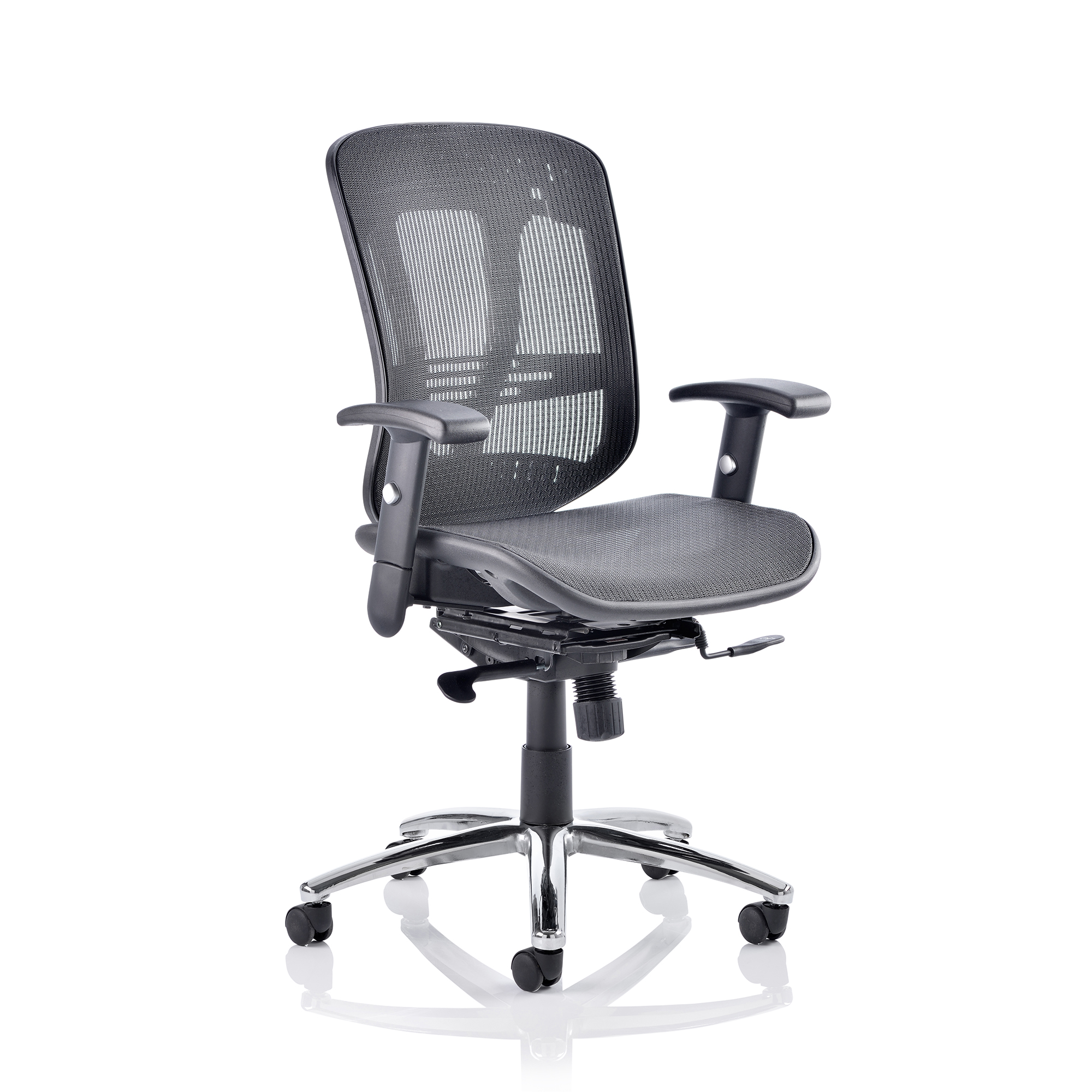 #ADROIT MIRAGE II EXEC CHAIR ARM BLKMESH