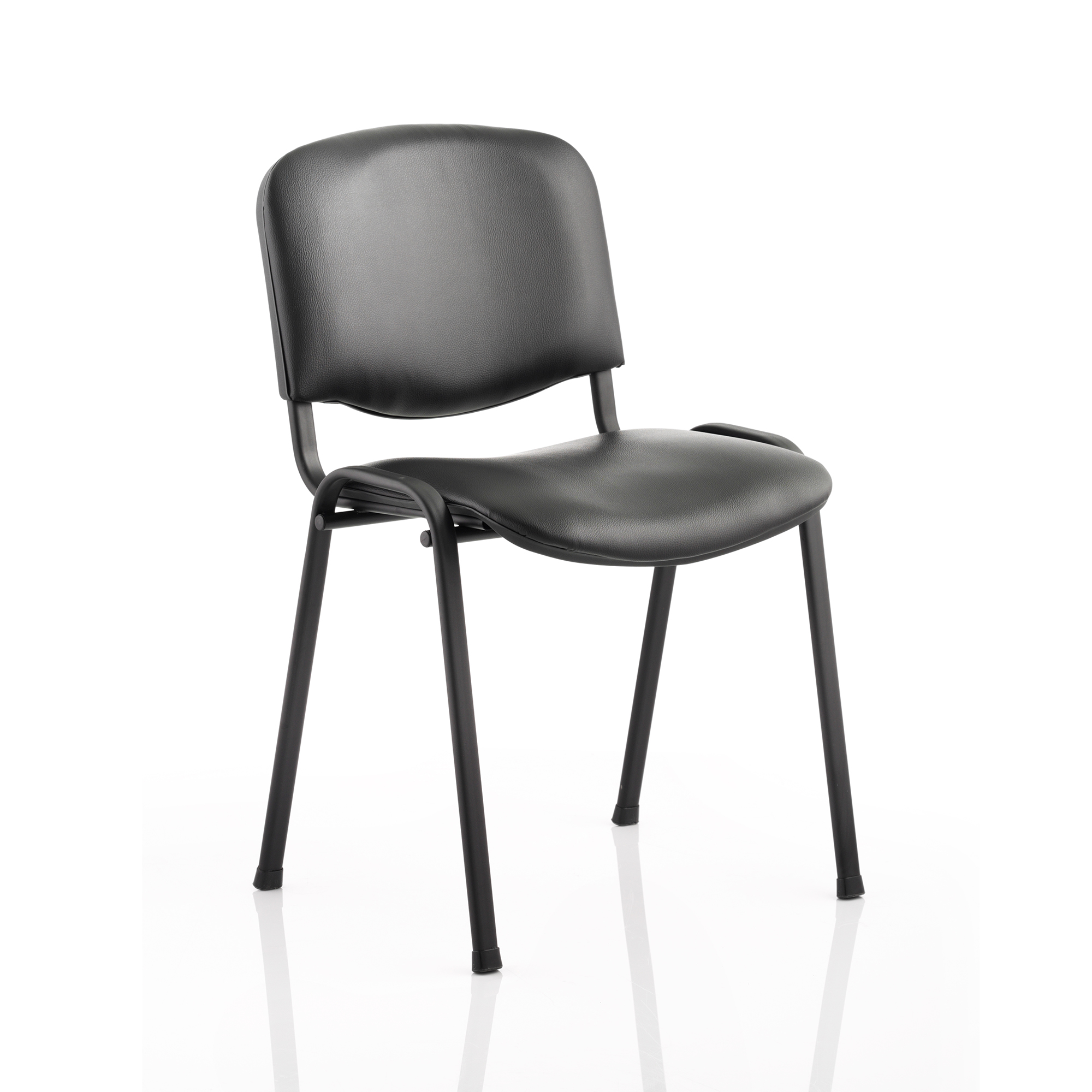 #TREXUS ISO STKGCHAIR BLKVINYL BLKFRAME