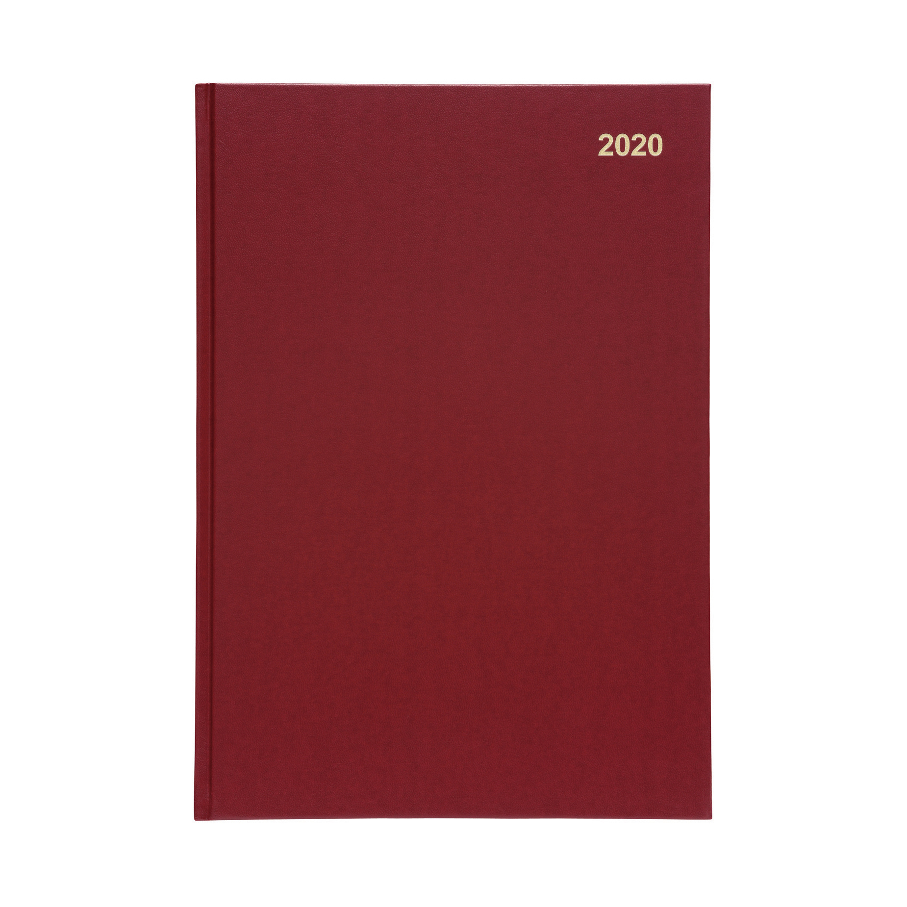 5 STAR 2020 A4 2DAY TO PAGE DIARY RED