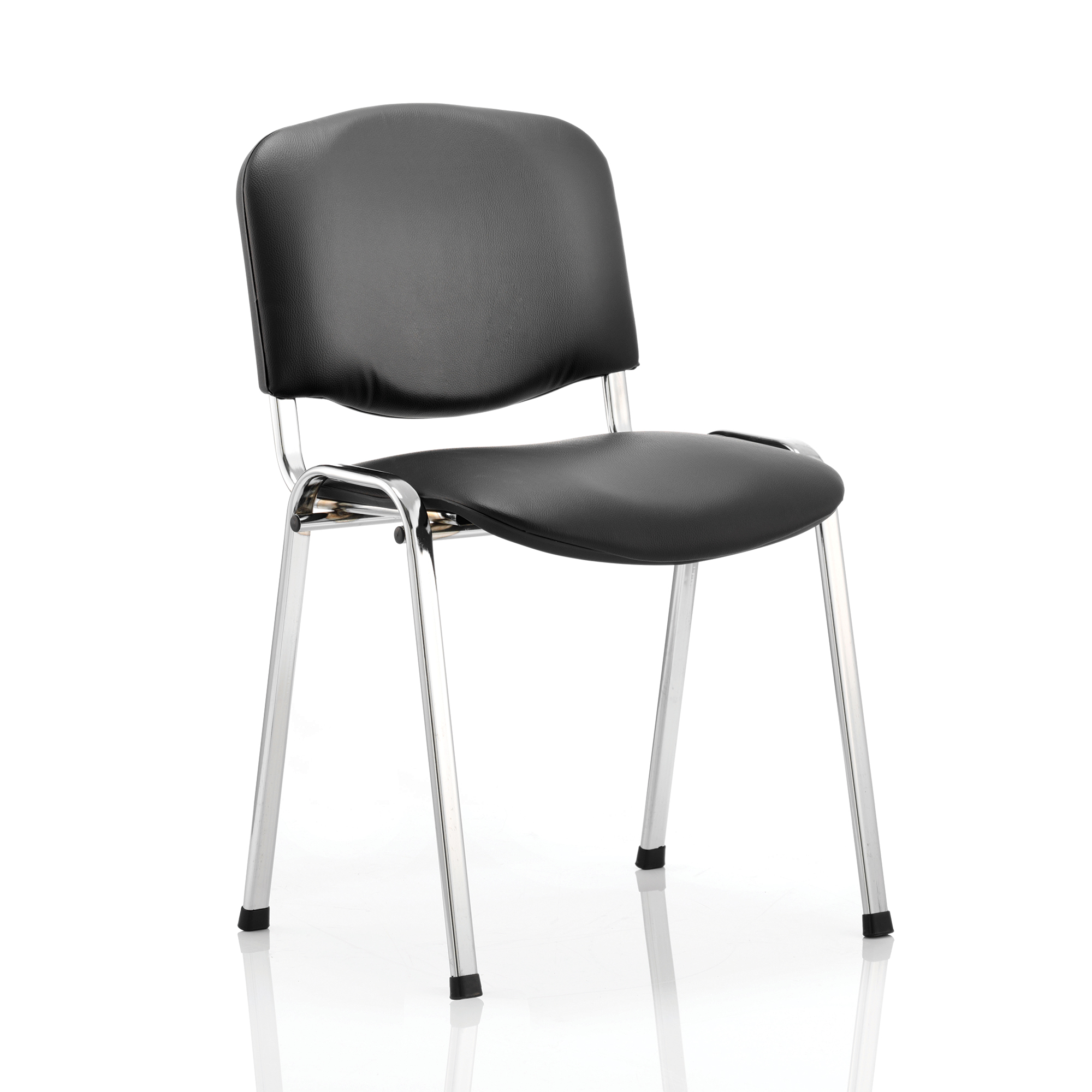 #TREXUS ISO STKGCHAIRBLKVINYL CHRMEFRAME