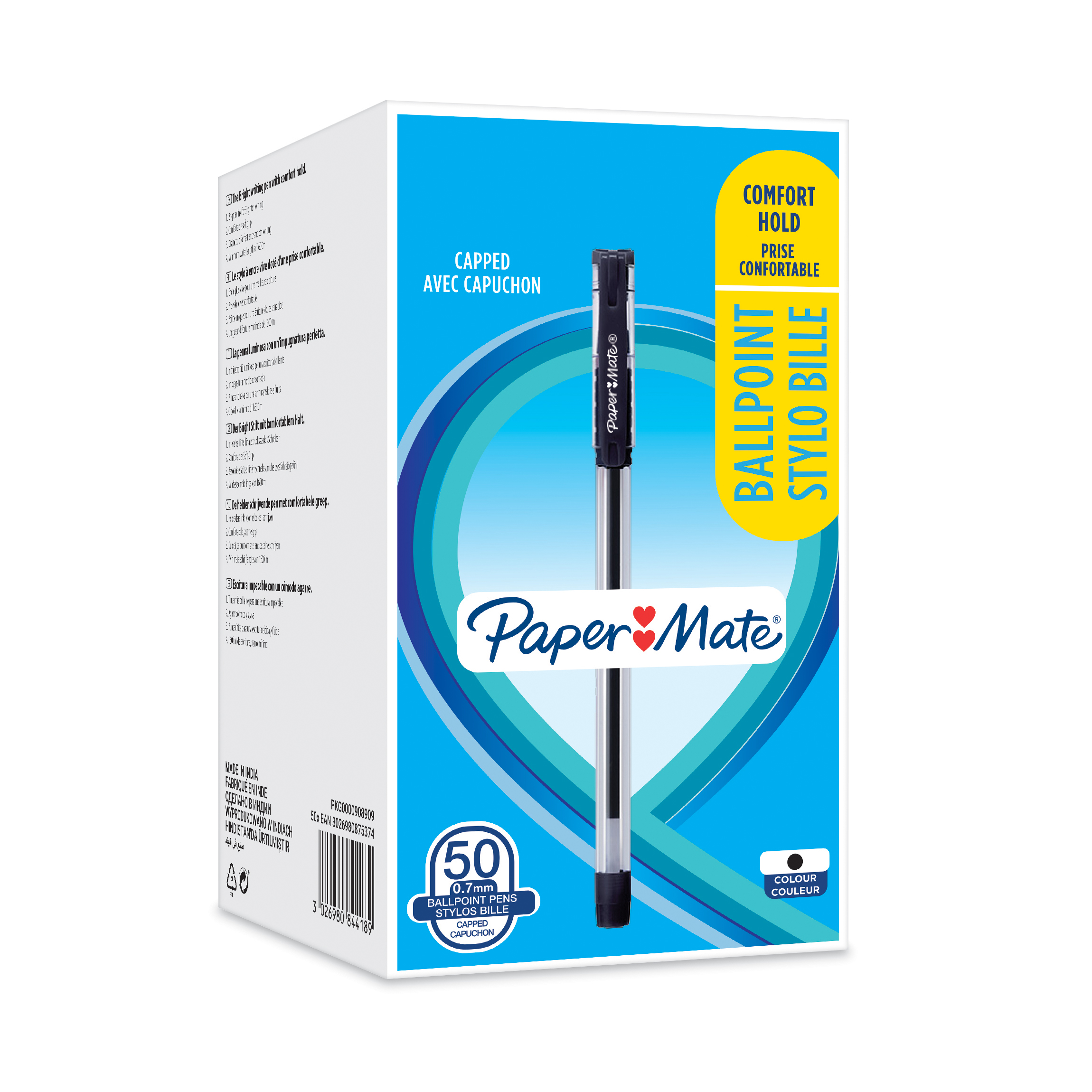 PAPER MATE BALL PEN 0.7MM BLACK 2084418