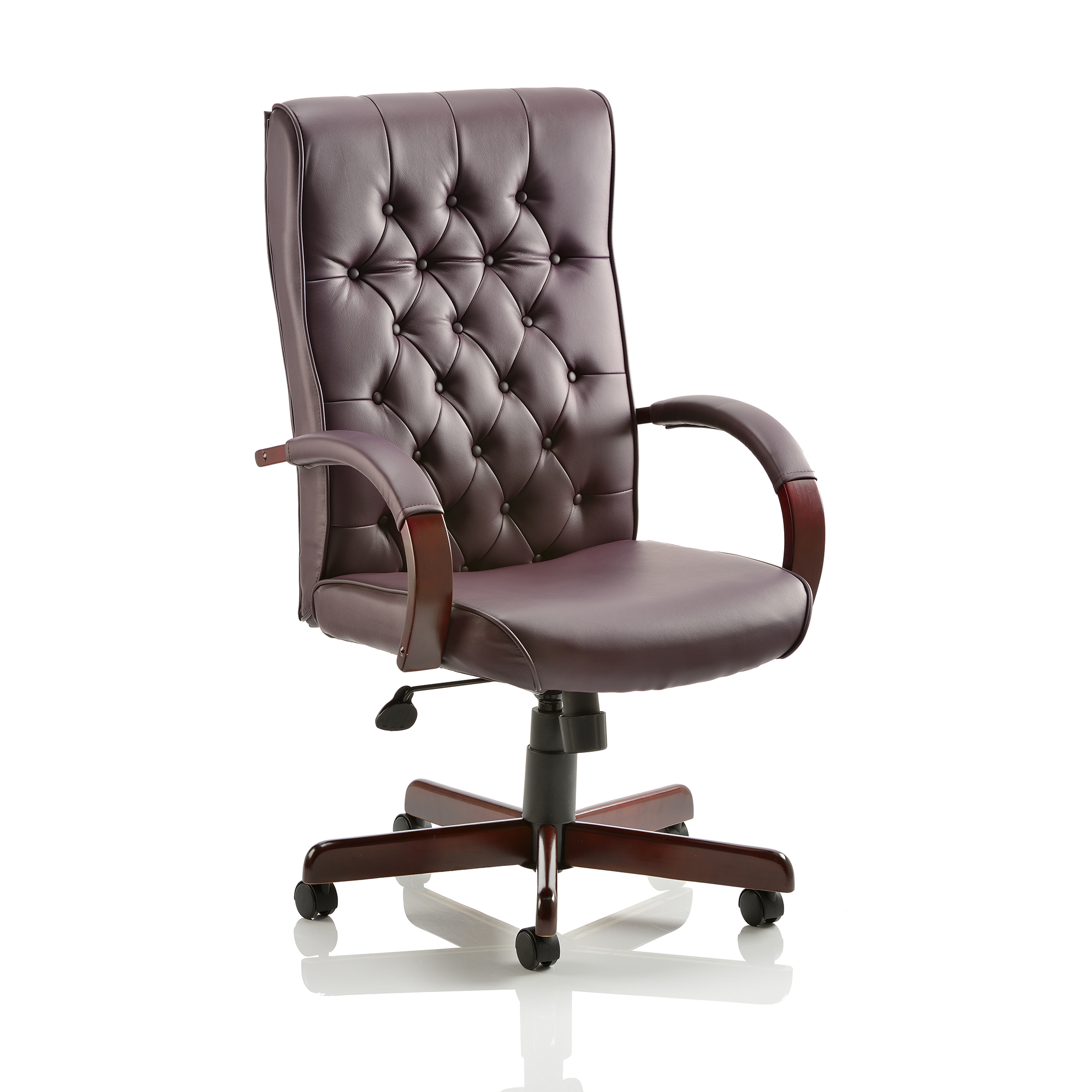 #TREXUS CHESTERFIELD EXEC ARMS LTHR BURG