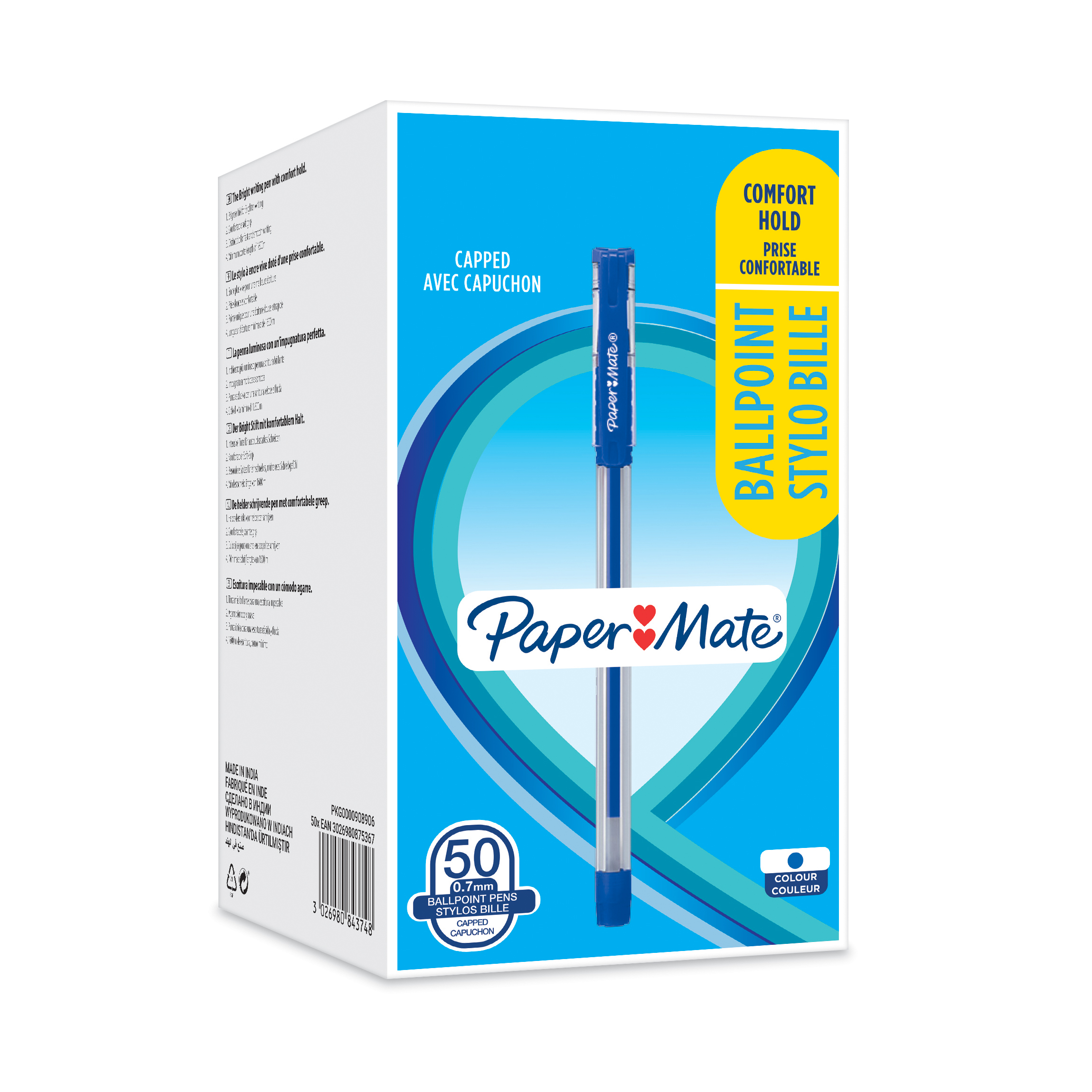PAPER MATE BALL PEN 0.7MM BLUE 2084374