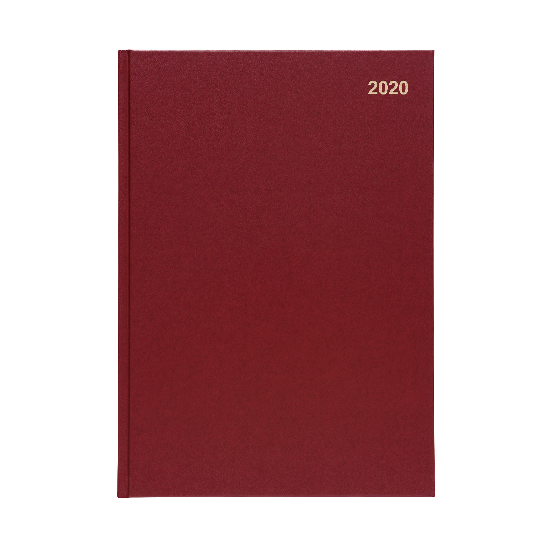 5 STAR 2020 A4 DAY TO PAGE DIARY RED