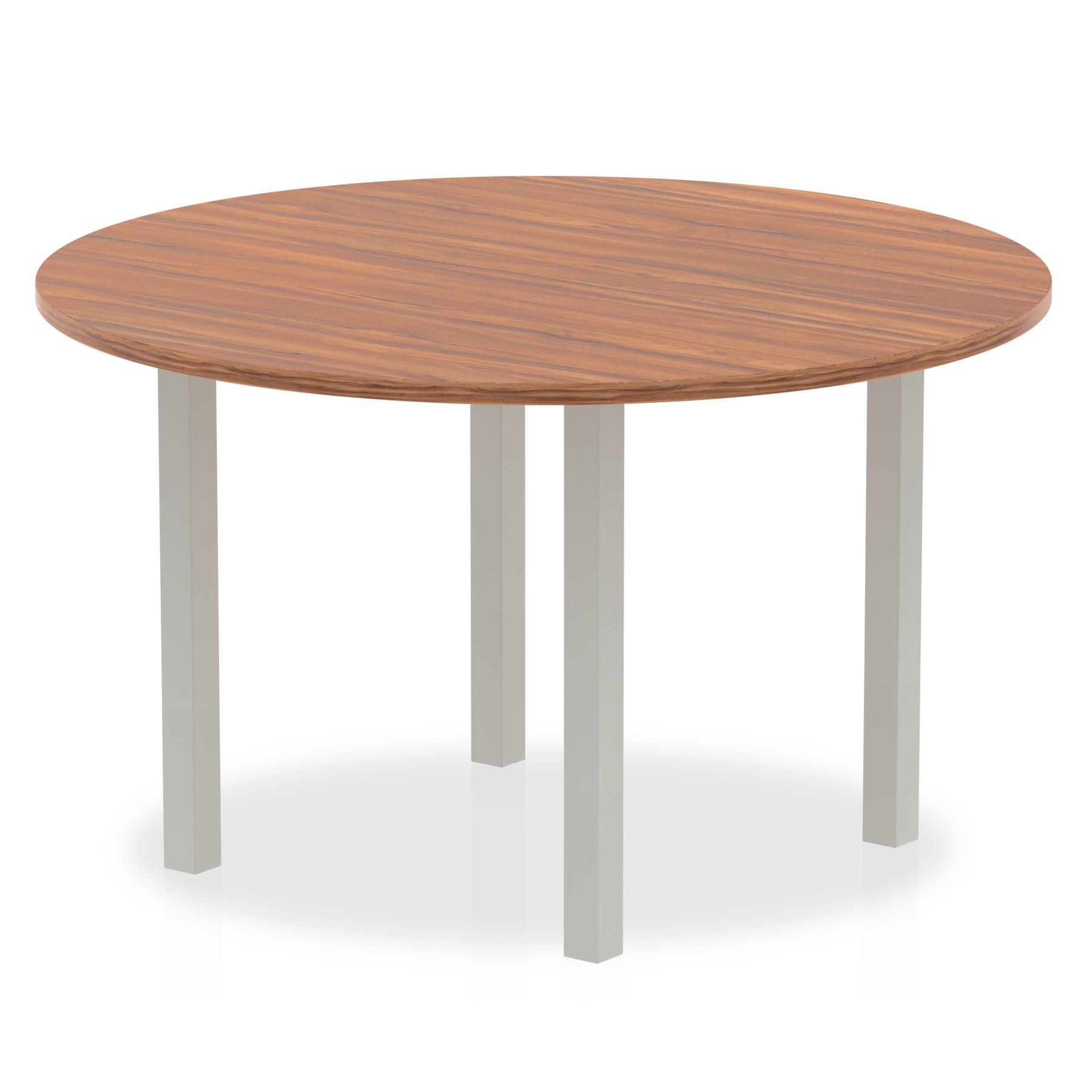 &TREXUS 1200 ROUND MEETING TABLE WALNUT