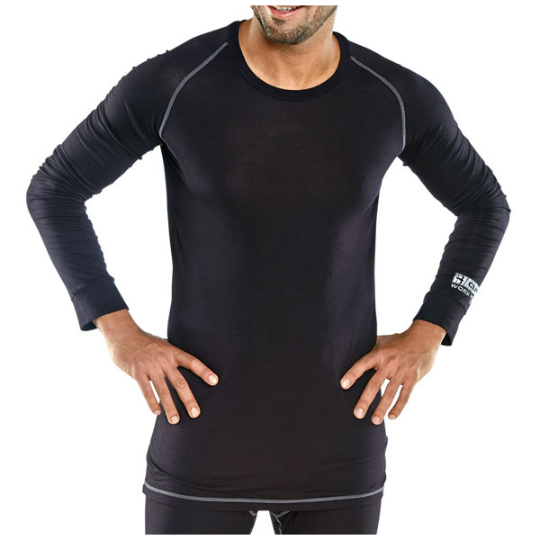 )BASE LAYER LONG SLEEVE VEST 2XL