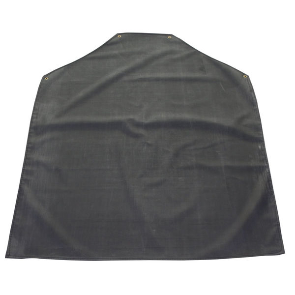 )BLACK RUBBER APRON 42INX 36IN