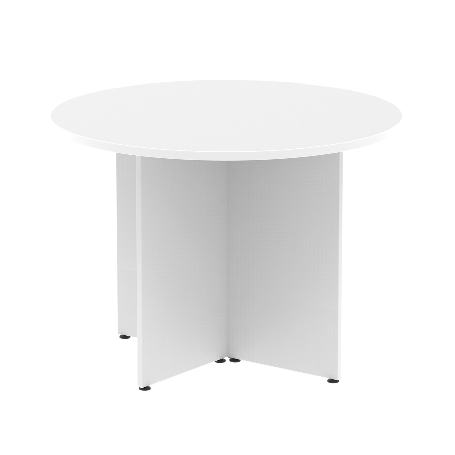 &TREXUS 1200MM CIRCULAR TBL ARROWHD WHT