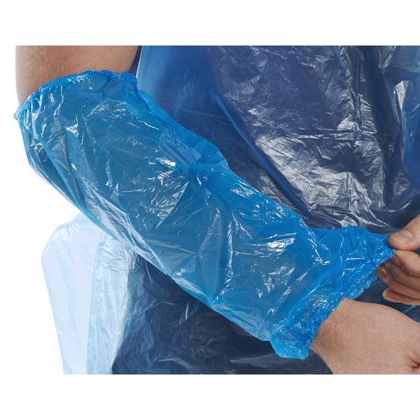 )DISP OVERSLEEVES 14IN BLUE PK 2000