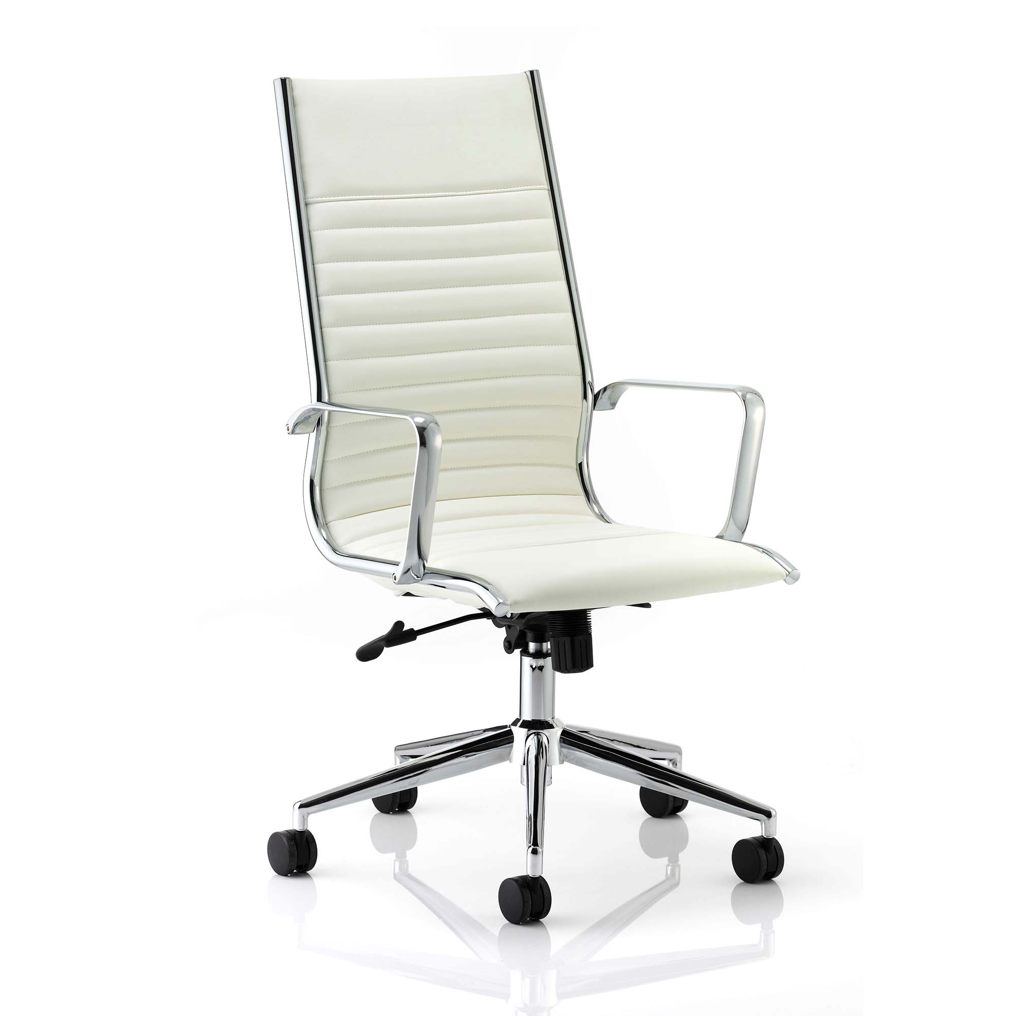 #SONIX RITZ EXEC HBACK ARM IVORYBONDLTHR