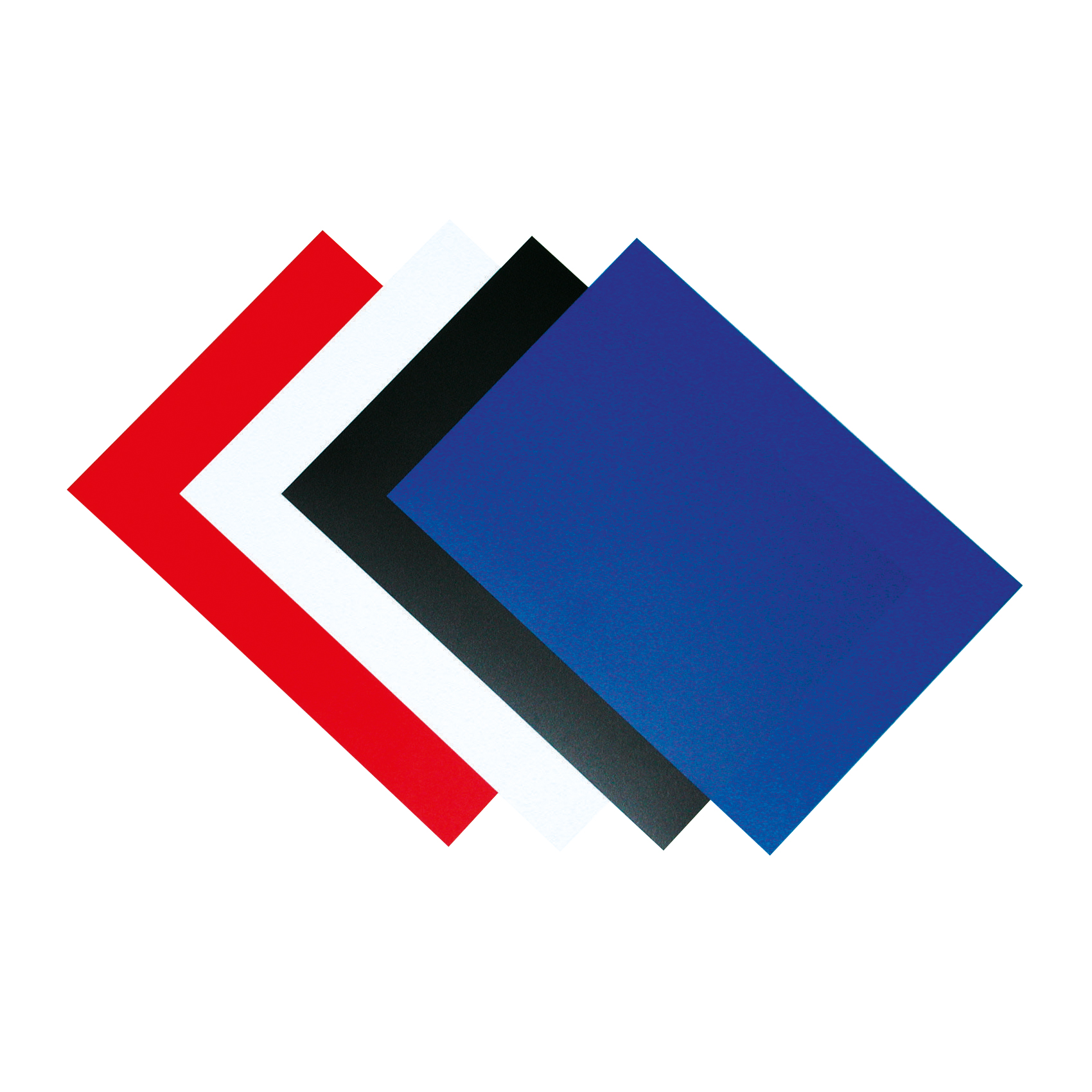 FELLOWES BINDCOVERS R/BLU LTHRGRAINPK100