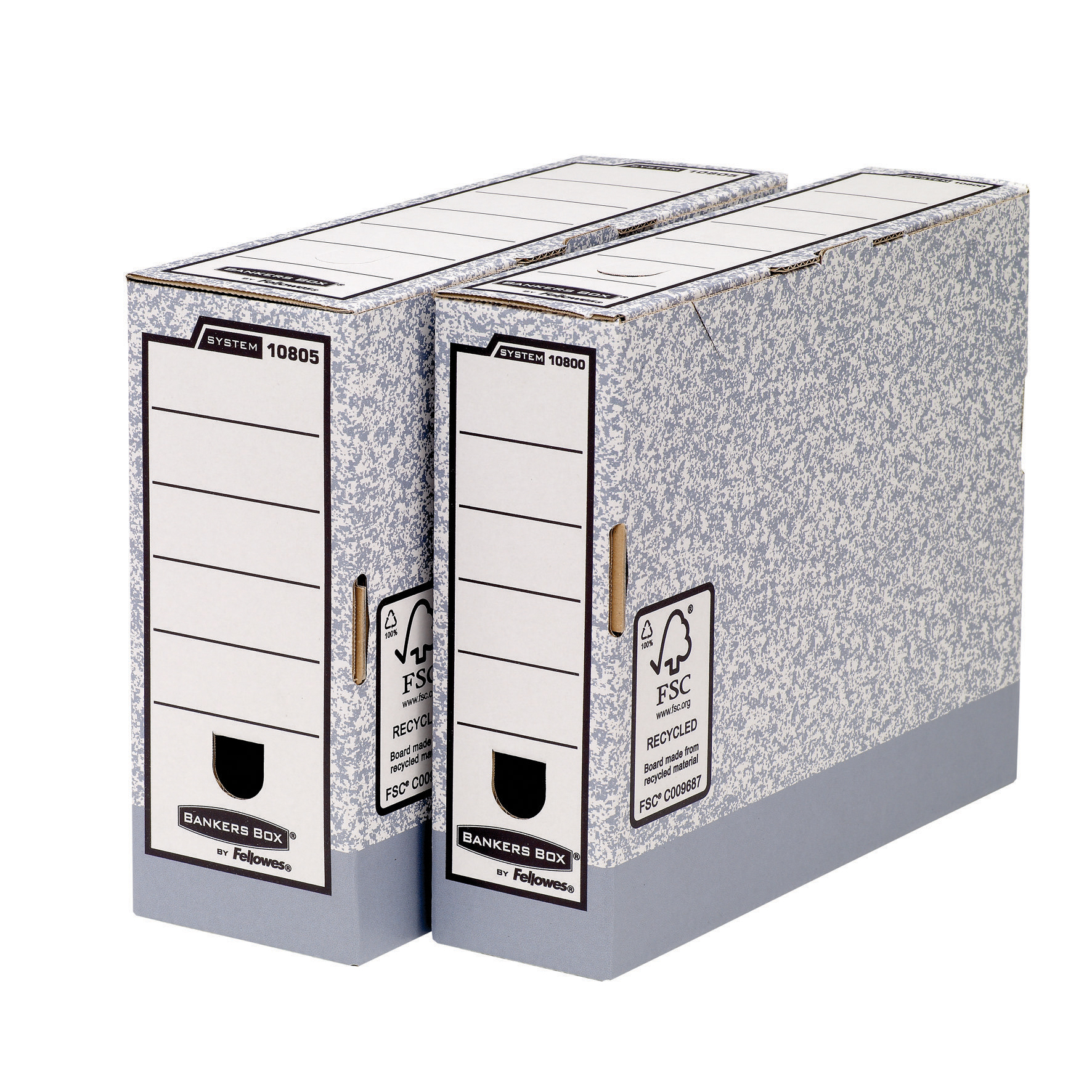 FELLOWES FSC BKR/BX 80MM TRANSFER FILE