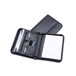 5 STAR OFFICE CONF FOLDER ZIP A4 BLACK