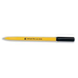 5 STAR OFFICE FINE BALL PEN BLACK