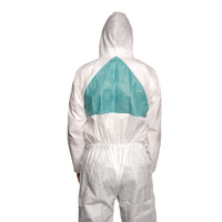 3M BASIC PROTECTIVE COVERALL MED 4520M