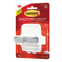 COMMAND MED HOOKS CLEAR STRIPS PK2