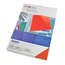 GBC HIGLSSCVR A4 250GSMREDPK100 CE020030