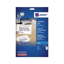 AVERY POST CARDS WHITE 260GSM C2318-25