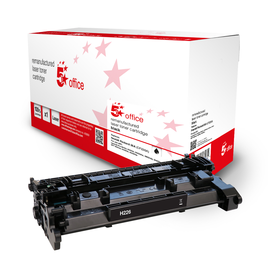 5STAR OFFICE HP 26A TONERCART BLK CF226A