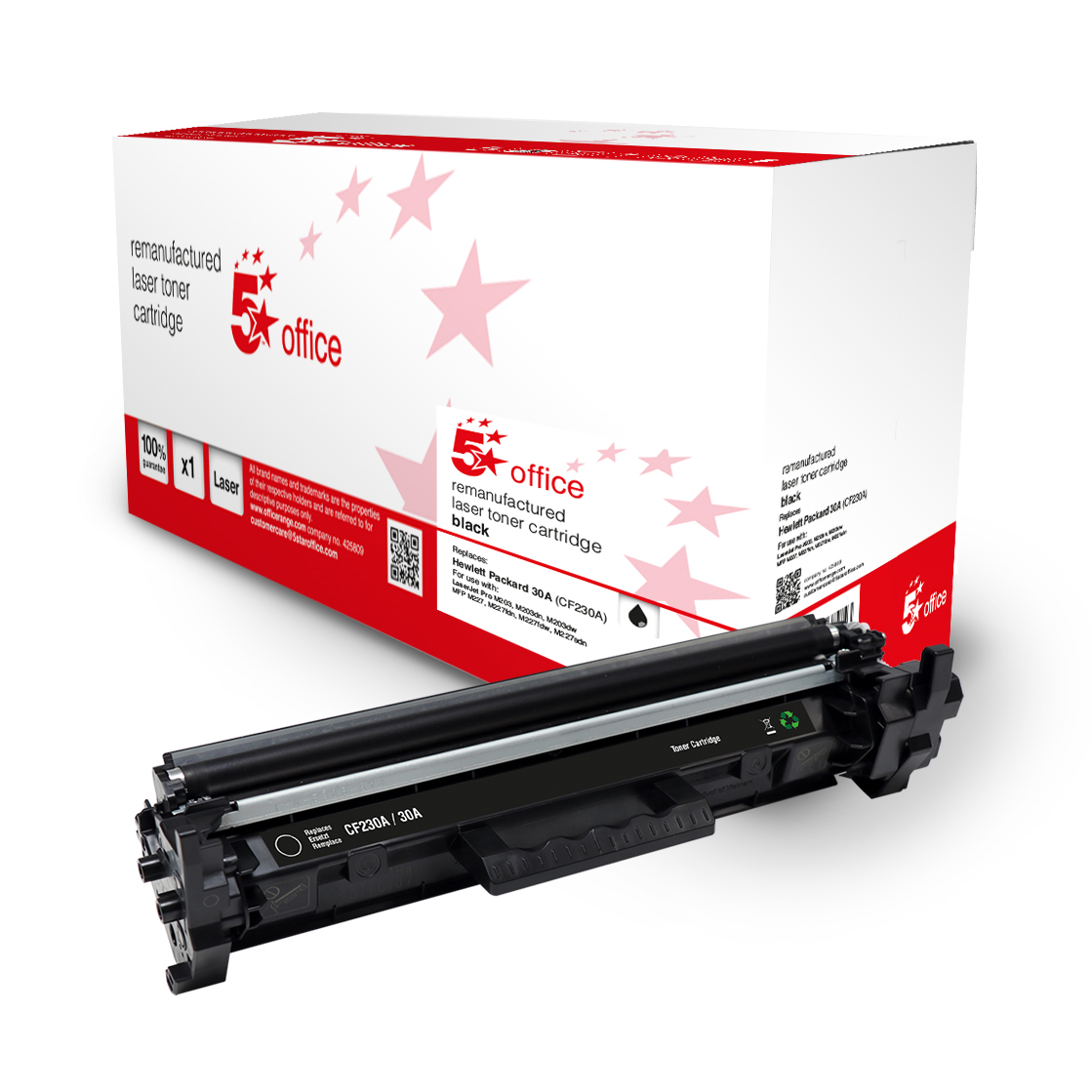 5STAR OFFICE HP 30A TONERCART BLK CF230A