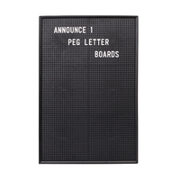 ANNOUNCE PEG LETTER BOARD 463 X 310MM