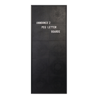 ANNOUNCE PEG LETTER BOARD 310 X 767MM