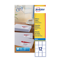 AVERY J8164-100 QUICKDRY INKJ LABL P1200