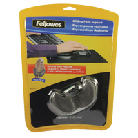 FELLOWES FABRIK PALM SUPPORT GRAPHITE