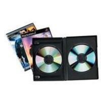 FELLOWES DOUBLE DVD/GAMES CASE BLACK PK5 FELLOWES DOUBLE DVD/GAMES CASE BLACK PK5