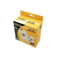 FELLOWES CD ENVELOPE PAPER PK50