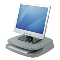 FELLOWES BASICS GRAPHITE MONITOR RISER