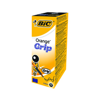 BIC GRIP BALL POINT PEN BLACK PK20