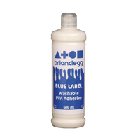 BRIAN CLEGG PVA GLUE BLUE LABEL 600ML