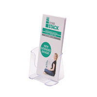 ANNOUNCE LITERATURE HOLDER THIRD A4