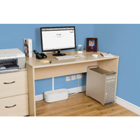 D-LINE WHITE LARGE CABLE TIDY UNIT