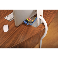D-LINE WHITE 32MM FLEXI TUBE CABLE TIDY