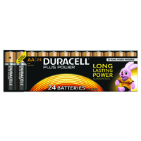 DURACELL PLUS AA BATTERY PK24