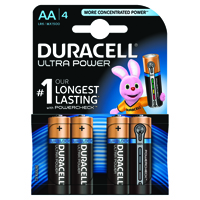DURACELL AA ULTRA BATTERY PK4