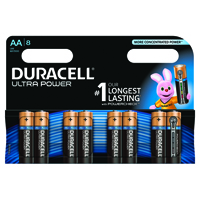 DURACELL ULTRA POWER AA BATTERIES PK8
