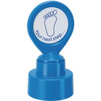 COLOP BLUE MOTIV YOUR NEXT STEP STAMP