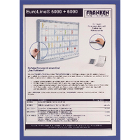 FRANKEN A4 BLUE DOCUMENT HOLDER MAGN PK5