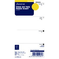 FILOFAX PERSONAL WTV 2019 REFILL
