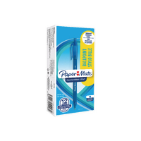 PAPERMATE COMFORTMATE PEN BLUE PK12